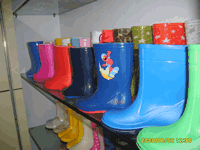 PVC rain boot